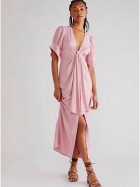 Free People Vintage Summer Midi Dress